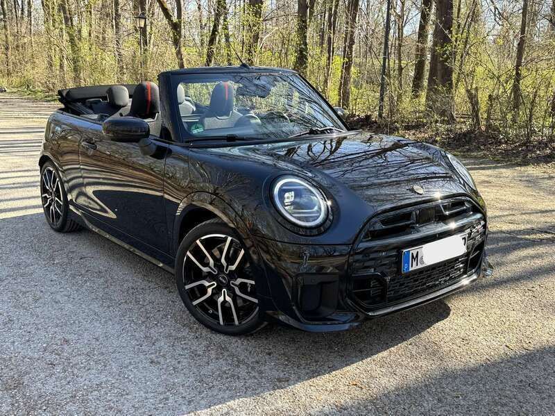 Schwarz Gebraucht 2025 Mini John Cooper Works Cabriolet Cabrio | 35.900 € - Bild 1/4