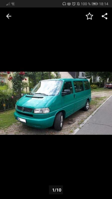 Grün Gebraucht 1997 VW T4 Van | 4.600 € (Superpreis) - Bild 1/4