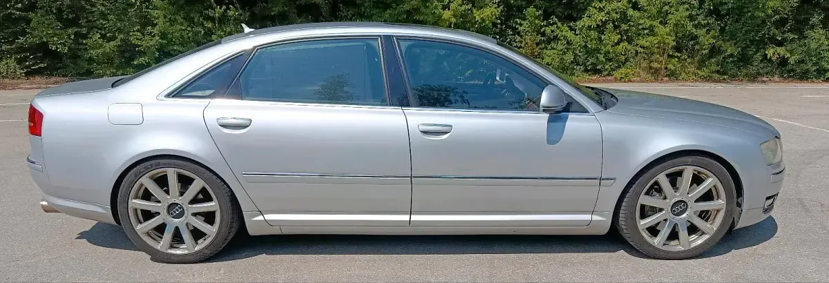 Gebraucht Audi A8L Comfort 232 PS (170 kW) 2008 Silber Limousine