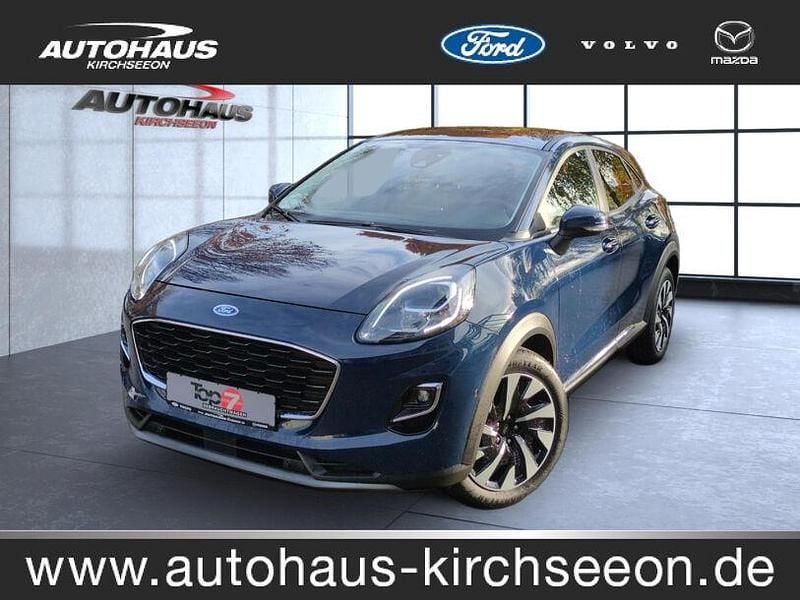 Gebraucht Ford Puma Titanium 125 PS (91 kW) 2022 Blazerblau SUV