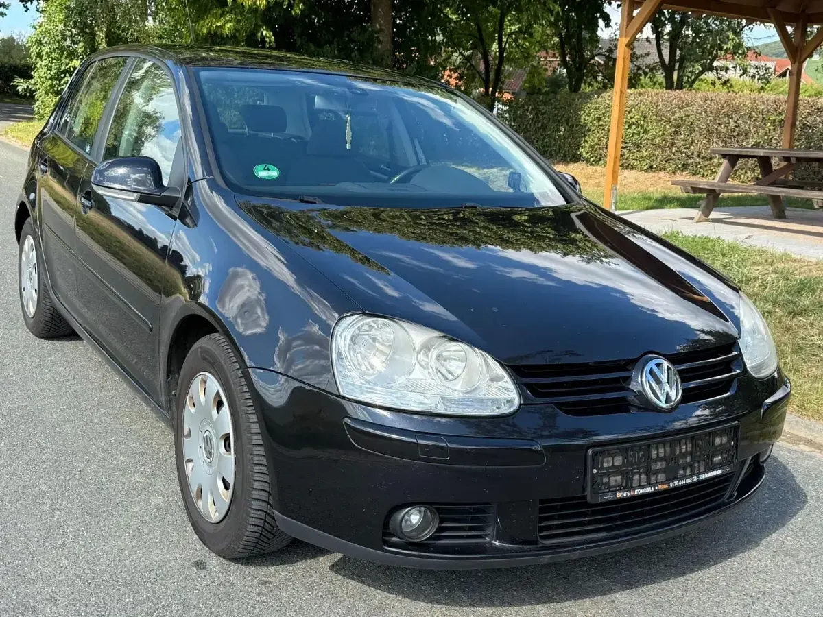 Gebraucht VW Golf V Goal 2007 Schwarz Limousine