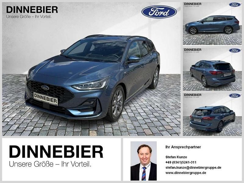 Chorma blau metallic Gebraucht 2023 Ford Focus ST-Line X Kombi | 21.990 € (Superpreis) - Bild 1/4