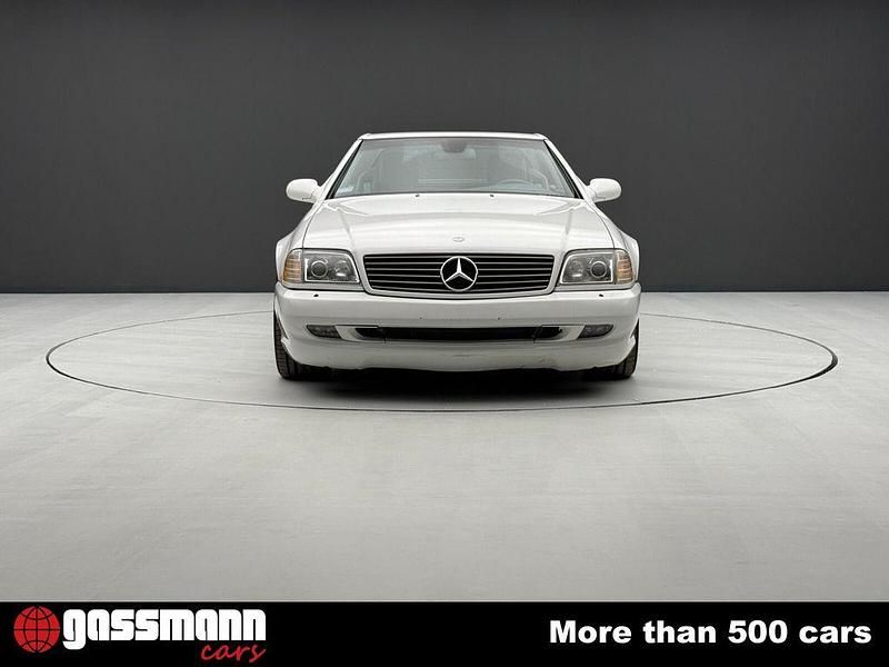 Gebraucht Mercedes SL500 AMG 306 PS (225 kW) 2000 Weiß Cabrio