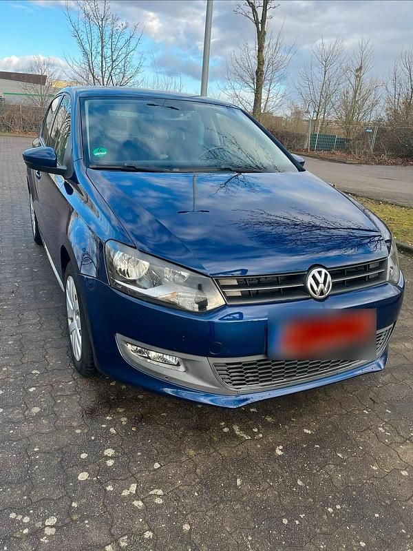 Gebraucht VW Polo Team 60 PS (44 kW) 2010 Blau Kleinwagen