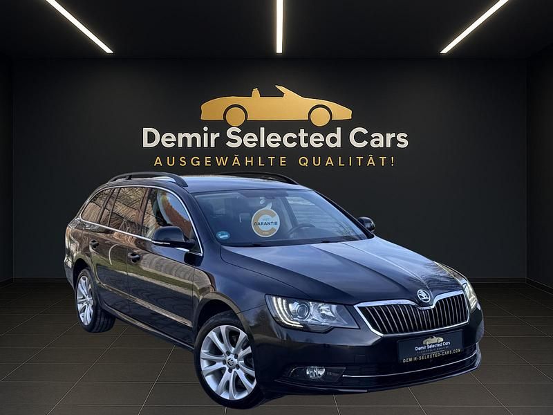 Gebraucht Skoda Superb Exclusive 170 PS (125 kW) 2014 Schwarz Kombi