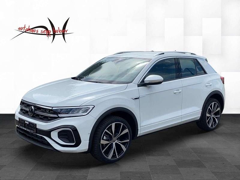 Pure white Gebraucht 2022 VW T-Roc R-line SUV | 34.500 € (Teuer) - Bild 1/4
