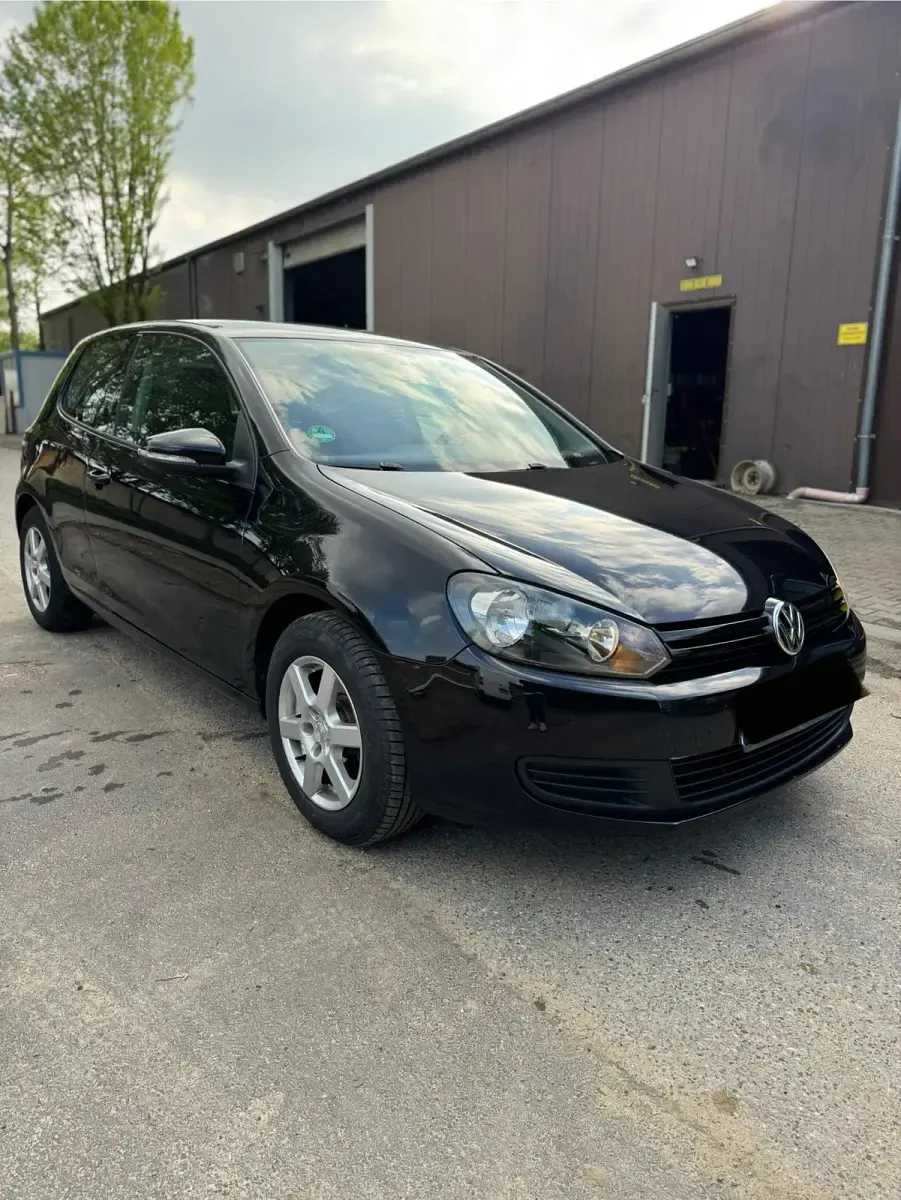 Usata VW Golf VI 80 CV (58 kW) 2009 Nero Utilitaria