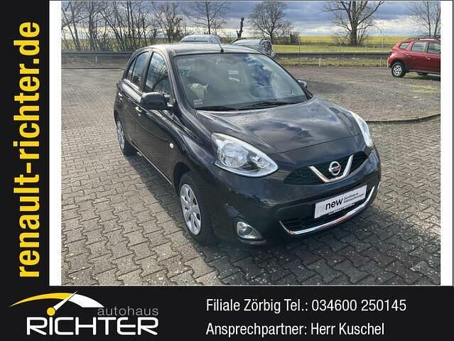 Gebraucht Nissan Micra Acenta 98 PS (72 kW) 2015 Violett Kleinwagen