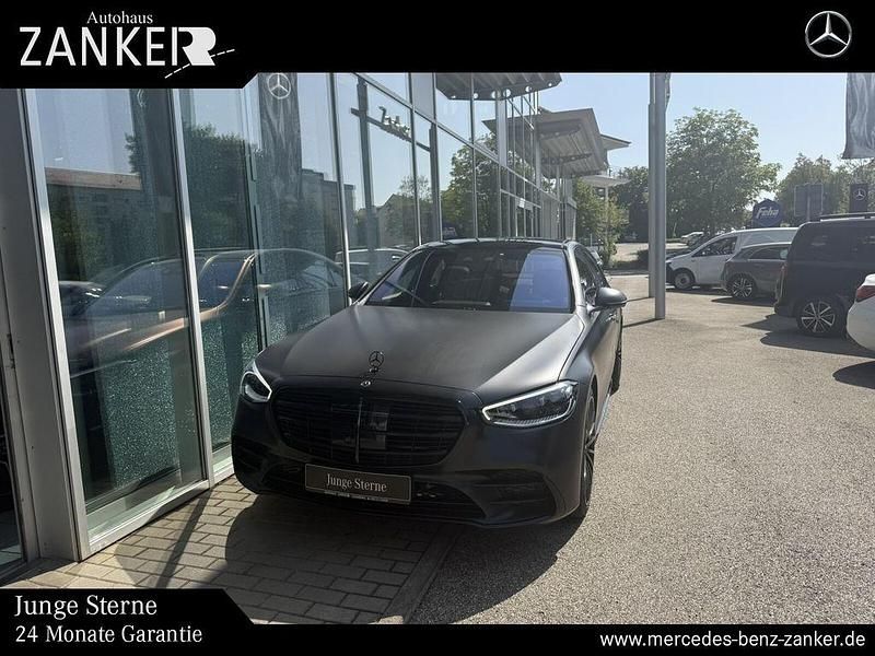 Lack graphitgrau Gebraucht 2021 Mercedes S400 Limousine | 85.900 € - Bild 1/4