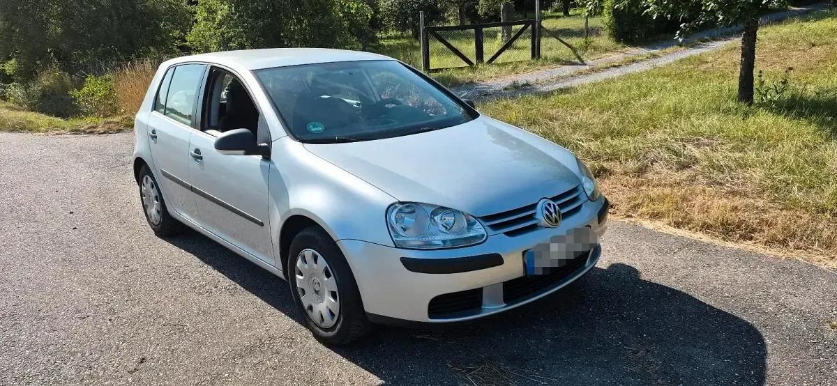Gebraucht VW Golf V 80 PS (58 kW) 2007 Silber Kleinwagen