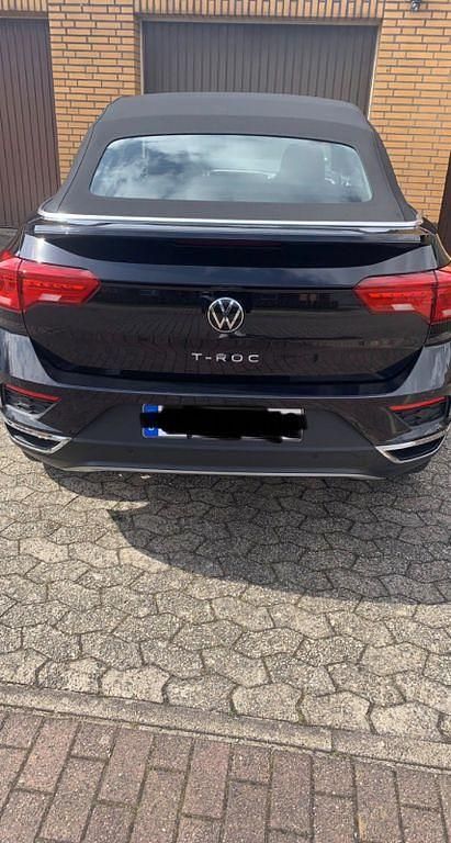 Gebraucht VW T-Roc Cabriolet Style 110 PS (80 kW) 2021 Schwarz Cabrio