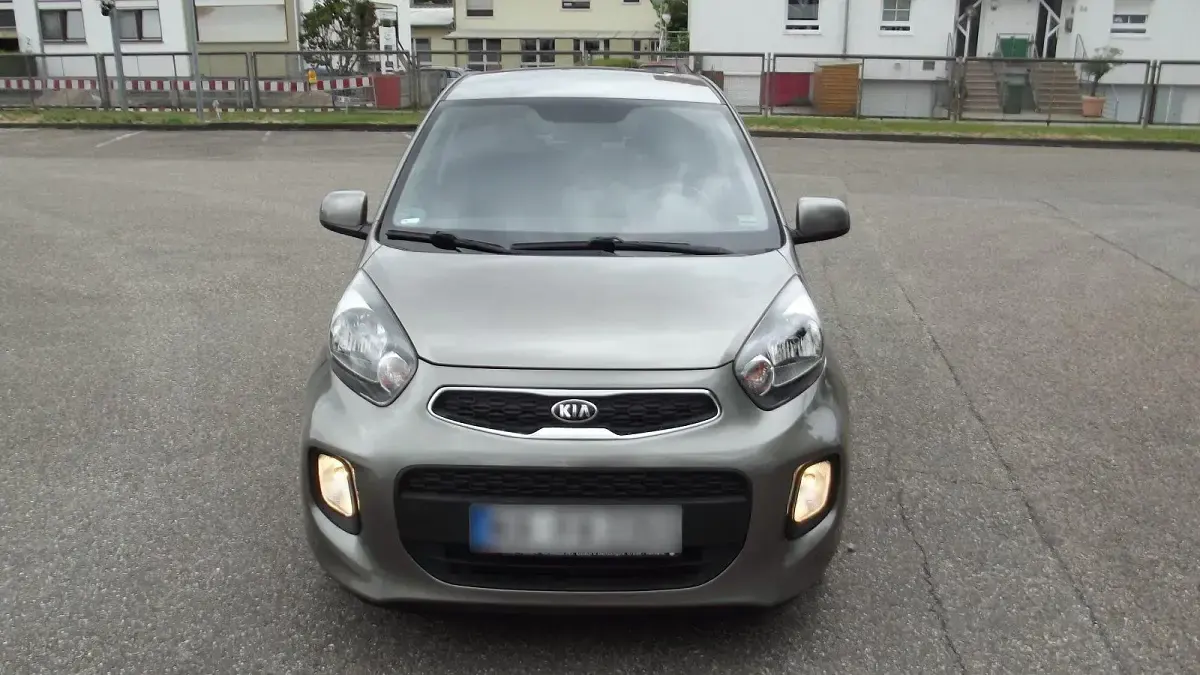 Gebraucht Kia Picanto 86 PS (63 kW) 2015 Grau Kleinwagen