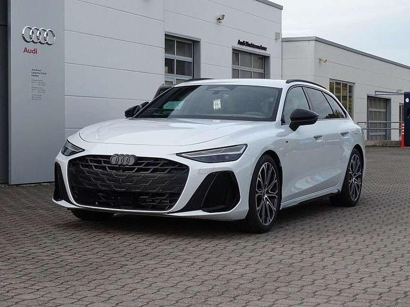 Neu Audi A6 S-Line 367 PS (269 kW) 2025 Gletscherweiß metallic Kombi