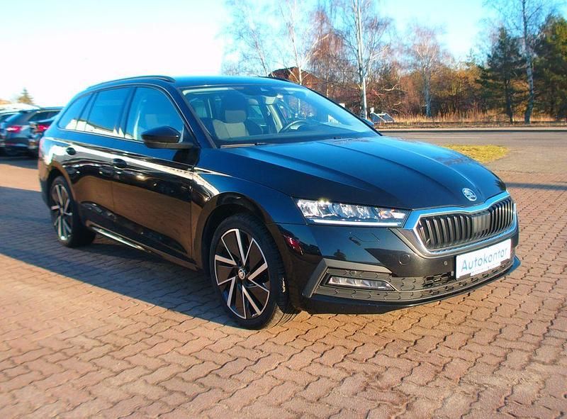 Gebraucht Skoda Octavia Clever 150 PS (110 kW) 2021 Schwarz Kombi