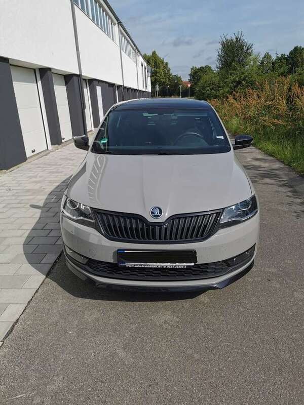 Grau Gebraucht 2019 Skoda Rapid Monte Carlo Kleinwagen | 12.500 € (Fairer Preis) - Bild 1/4