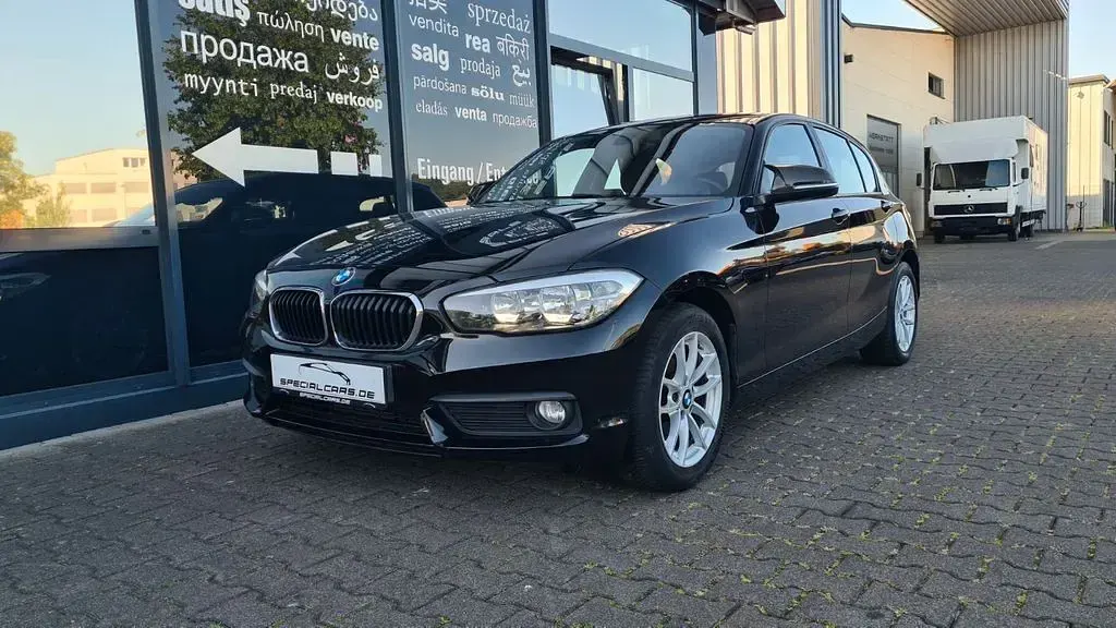 Gebraucht BMW 116 Advantage 109 PS (80 kW) 2016 Schwarz Kleinwagen