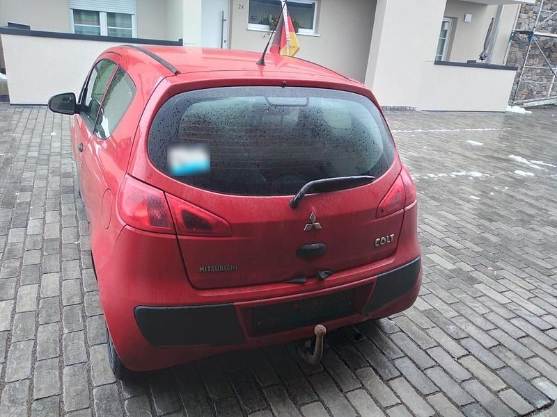 Gebraucht Mitsubishi Colt 75 PS (55 kW) 2007 Rot Kleinwagen