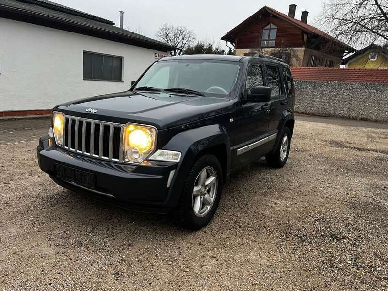 Modern blue pearl coat Gebraucht 2008 Jeep Cherokee Limited SUV | 5.500 € (Superpreis) - Bild 1/4