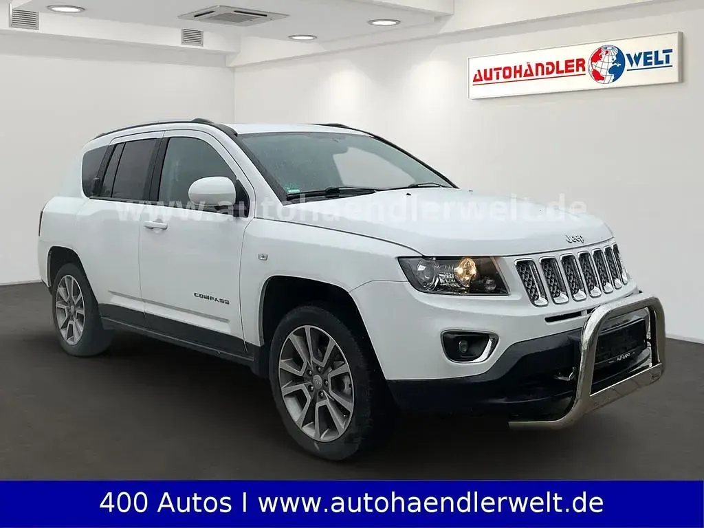 Gebraucht Jeep Compass Limited 170 PS (125 kW) 2016 Weiß SUV