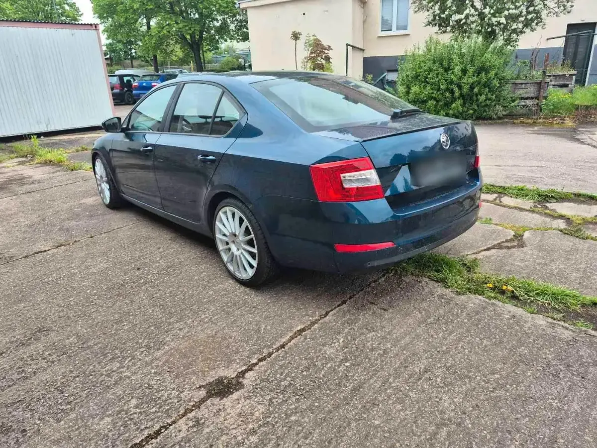 Usata Skoda Octavia Ambition 105 CV (77 kW) 2014 Blu Station wagon