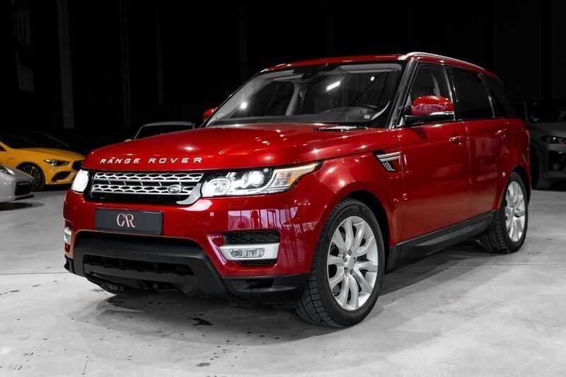 Rot Gebraucht 2016 Land Rover Range Rover Sport SUV | 20.643 € (Superpreis) - Bild 1/4