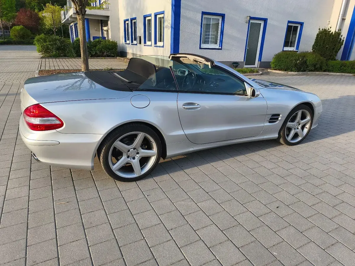 Gebraucht Mercedes SL350 272 PS (200 kW) 2006 Silber Cabrio