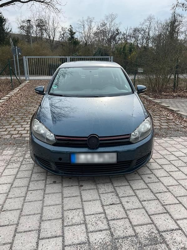 Gebraucht VW Golf VI 75 PS (55 kW) 2010 Blau Kleinwagen