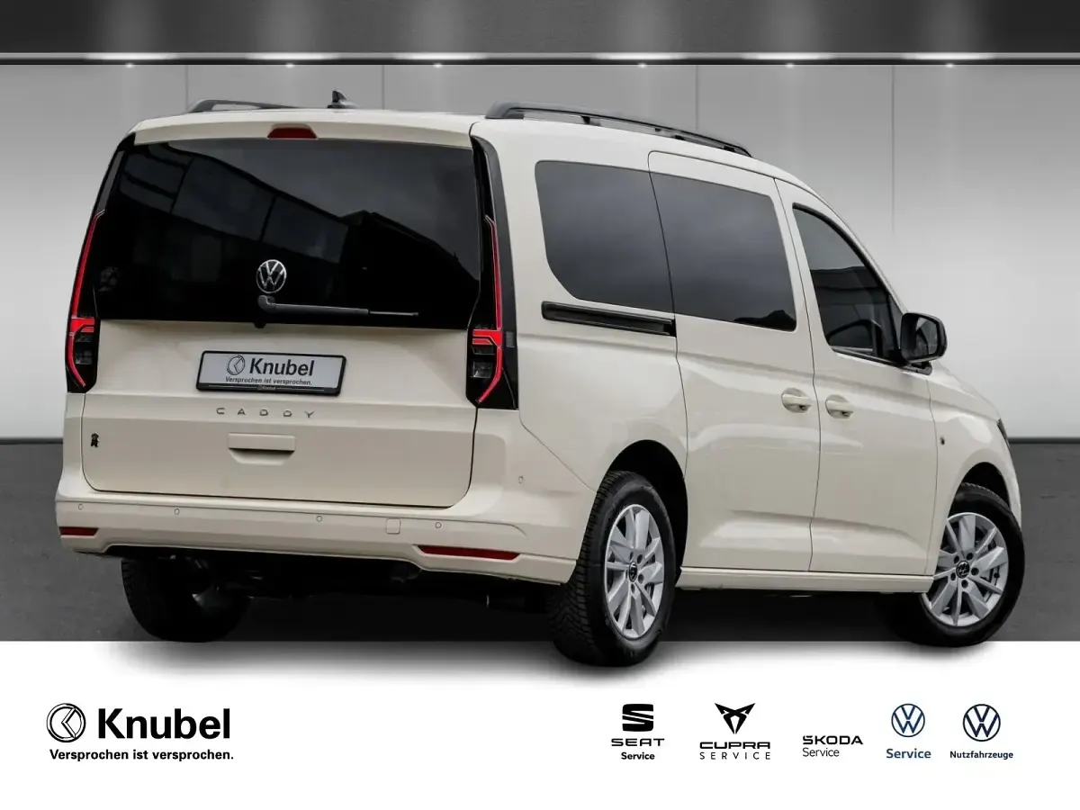 Ny VW Caddy Maxi Life 122 HK (89 kW) 2026 Beige MPV