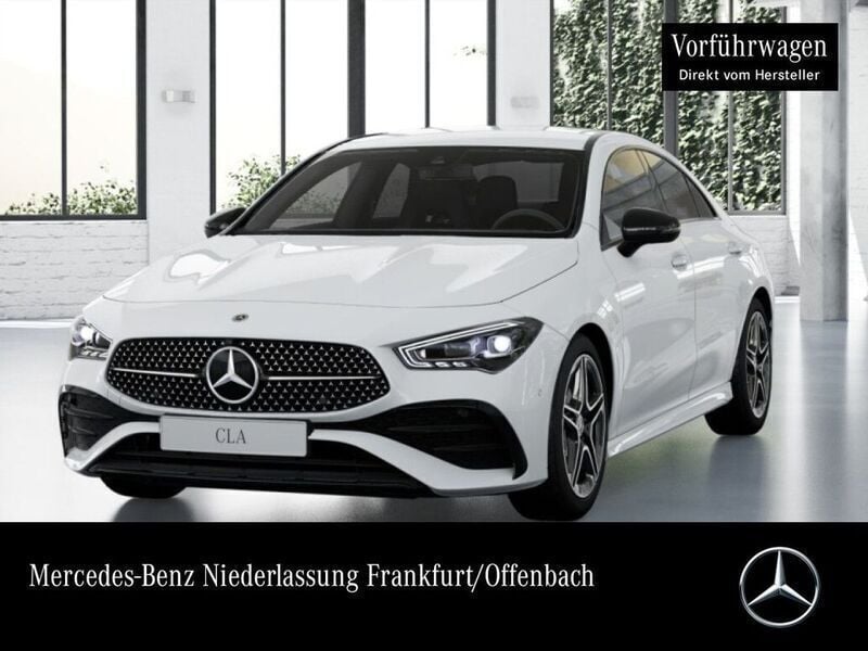 Polarweiß Gebraucht 2024 Mercedes CLA180 AMG Limousine | 36.350 € (Fairer Preis) - Bild 1/4