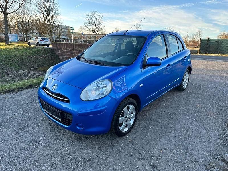 Gebraucht Nissan Micra Acenta 80 PS (58 kW) 2011 Blau Kleinwagen