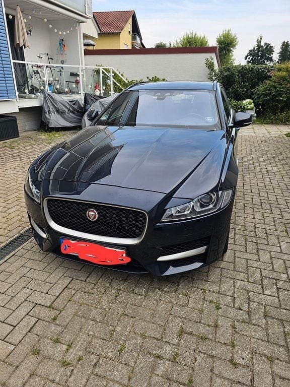Gebraucht Jaguar XF Sportbrake R-Sport 241 PS (177 kW) 2017 Blau Kombi