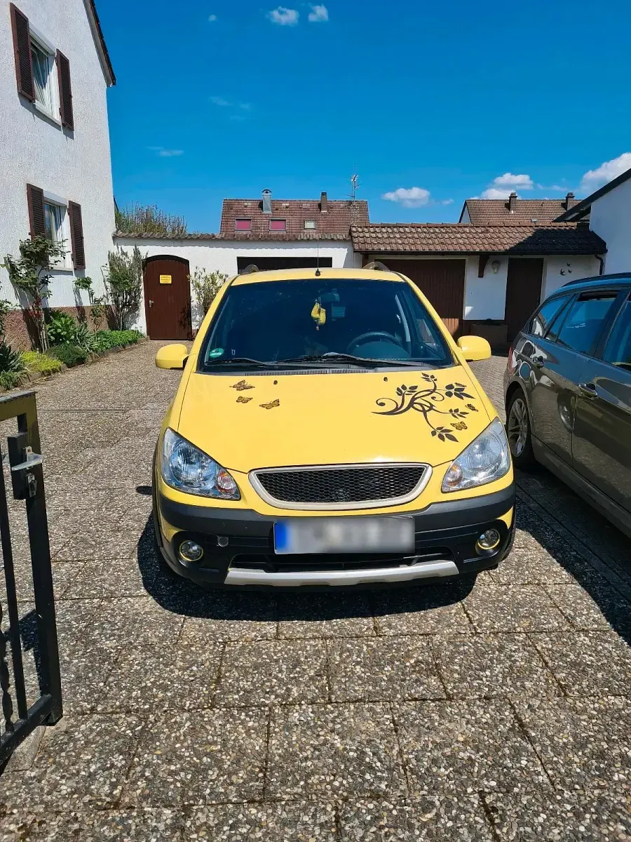 Gebraucht Hyundai Getz 91 PS (66 kW) 2007 Gelb Kleinwagen
