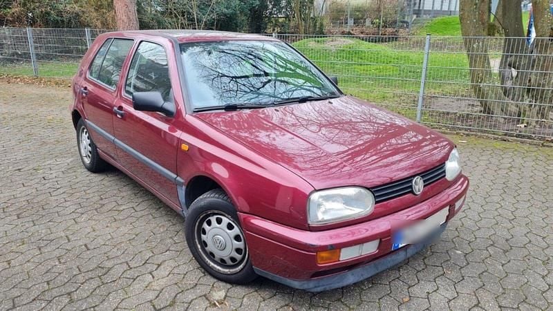 Rot Gebraucht 1996 VW Golf III Kleinwagen | 1.300 € - Bild 1/4