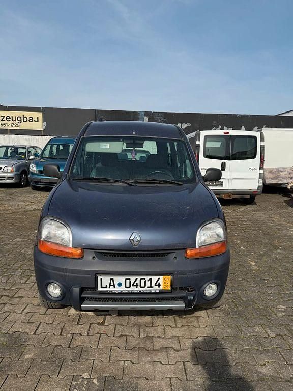 Gebraucht Renault Kangoo Authentique 80 PS (58 kW) 2002 Blau Van / Kleinbus
