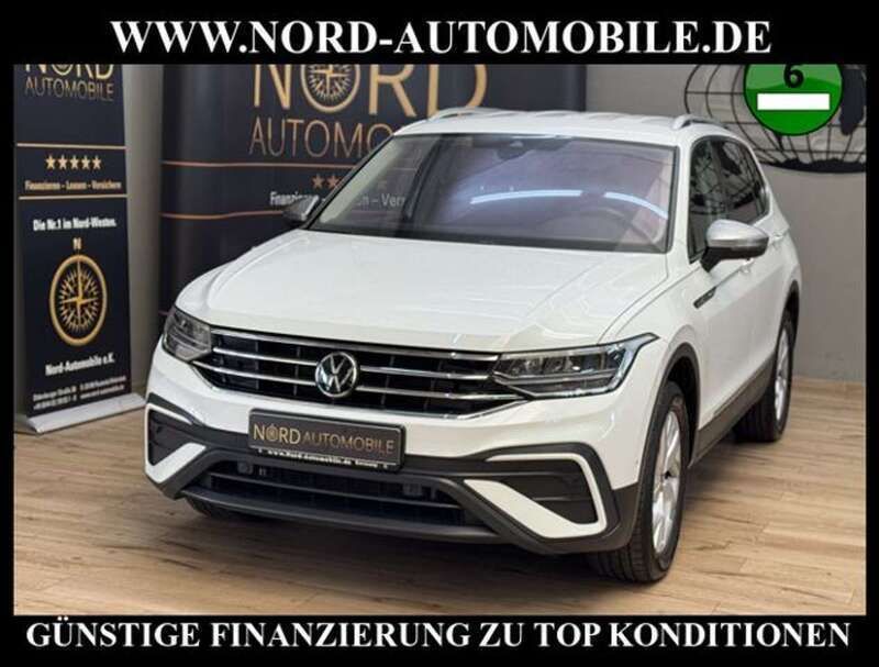 Weiß Gebraucht 2022 VW Tiguan Allspace Life SUV | 28.900 € (Guter Preis) - Bild 1/1