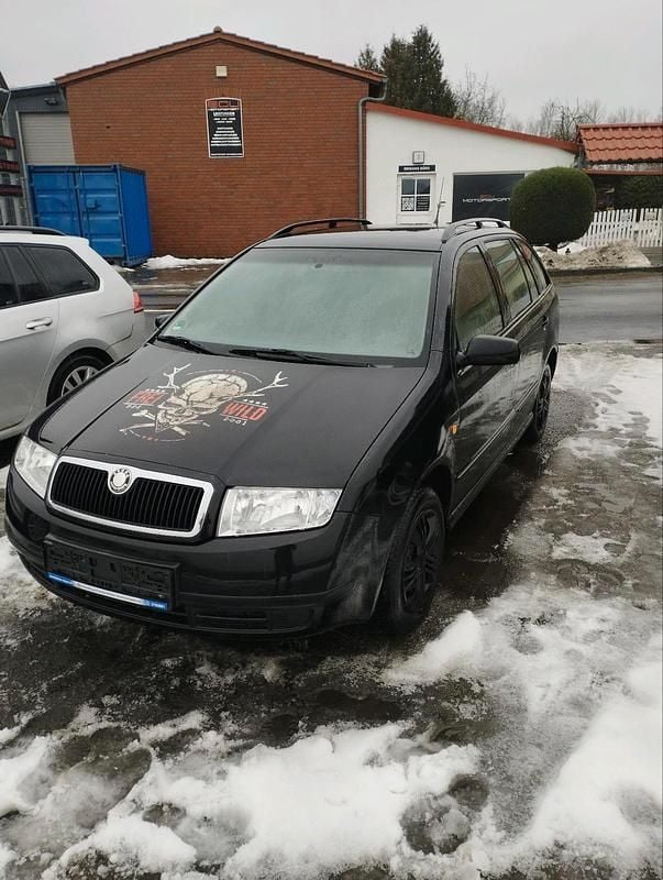 Gebraucht Skoda Fabia 2003 Schwarz Kombi