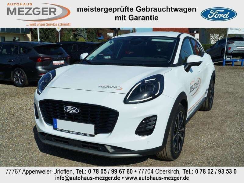 Gebraucht Ford Puma Titanium 125 PS (91 kW) 2024 Frostweiß SUV