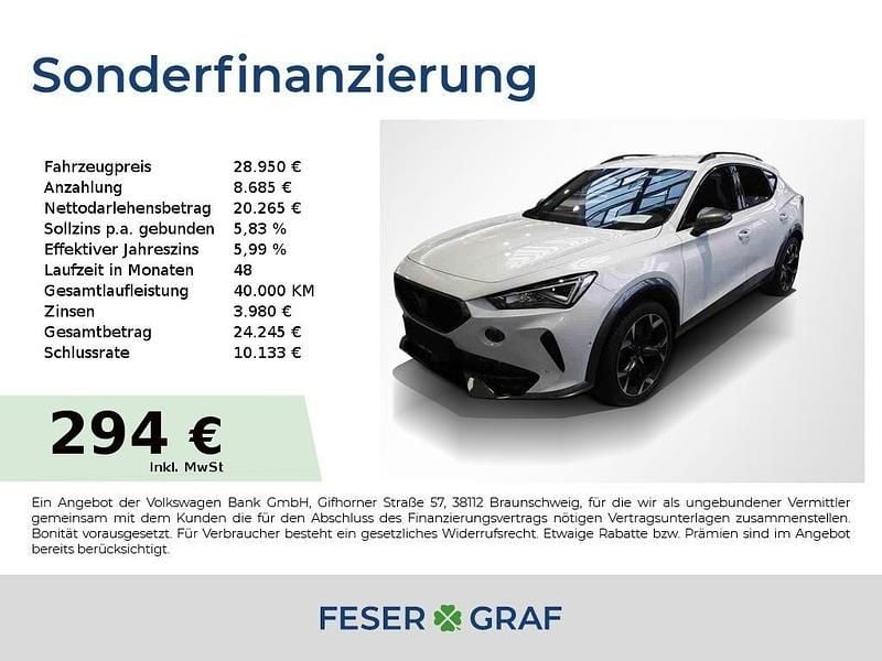 Gebraucht Cupra Formentor VZ 310 PS (228 kW) 2023 Nevada weiß metallic SUV