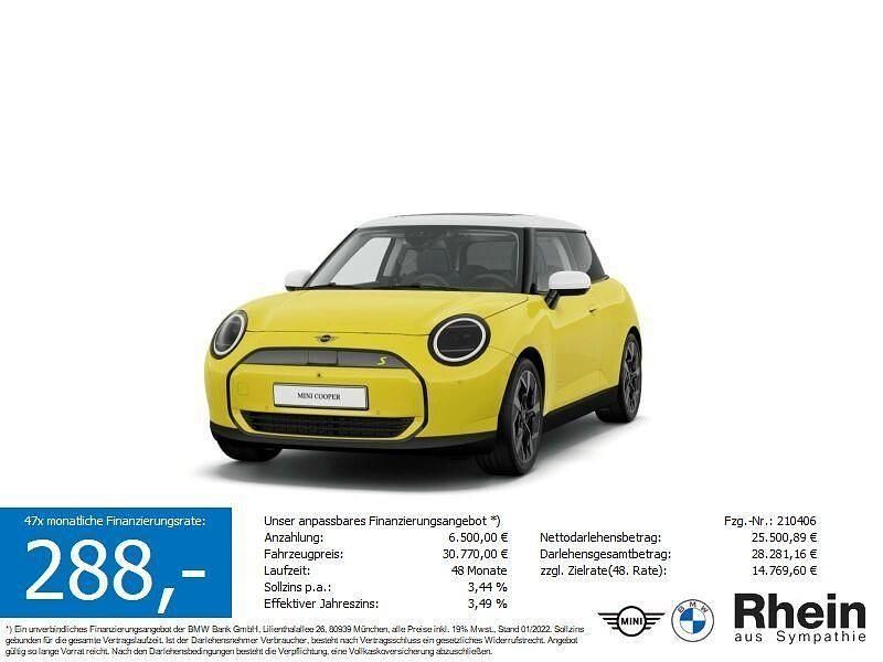 Gebraucht Mini Cooper SE 160 kW (218 PS) 2024 Sunny side yellow Kleinwagen