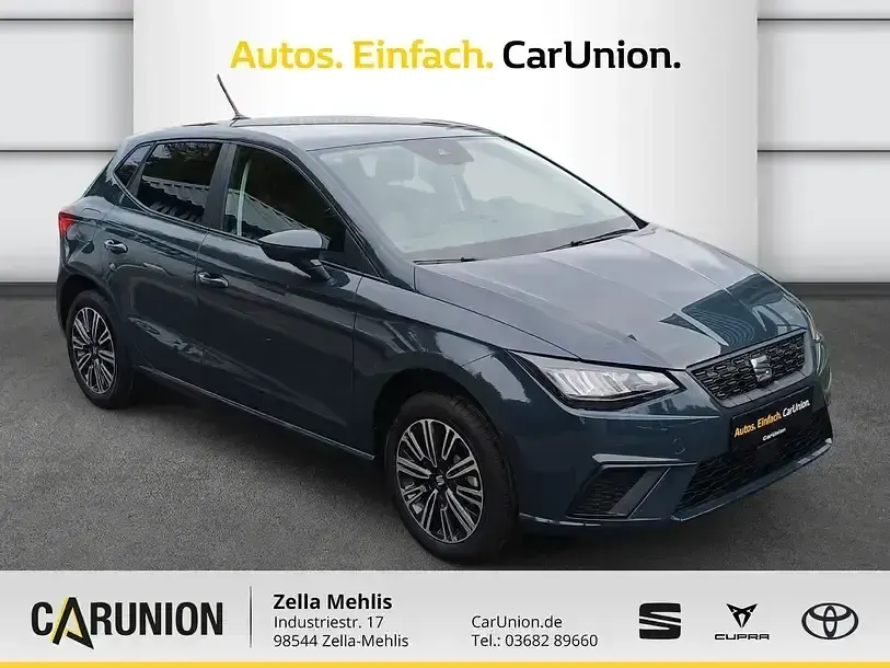 Neu Seat Ibiza 116 PS (85 kW) 2025 Fiord blau Limousine
