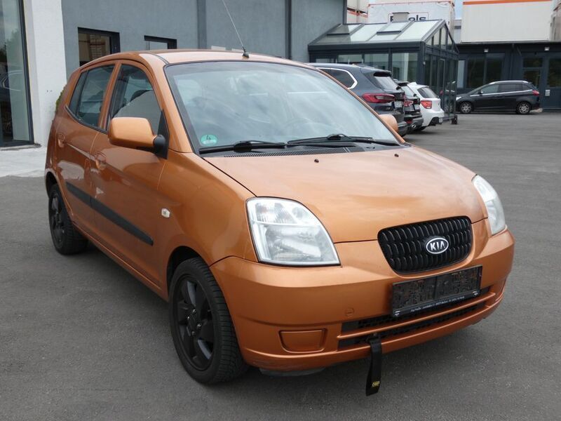 Gebraucht Kia Picanto LX 65 PS (47 kW) 2005 Orange Kleinwagen