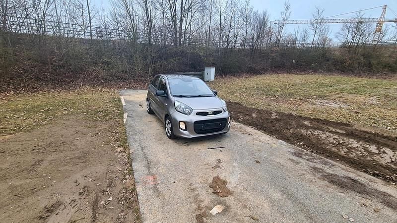 Gebraucht Kia Picanto 67 PS (49 kW) 2015 Grau Kleinwagen