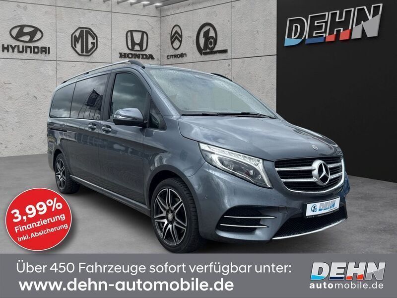 Flintgrau metallic Gebraucht 2017 Mercedes V250 AMG line Van / Kleinbus | 43.970 € (Fairer Preis) - Bild 1/4