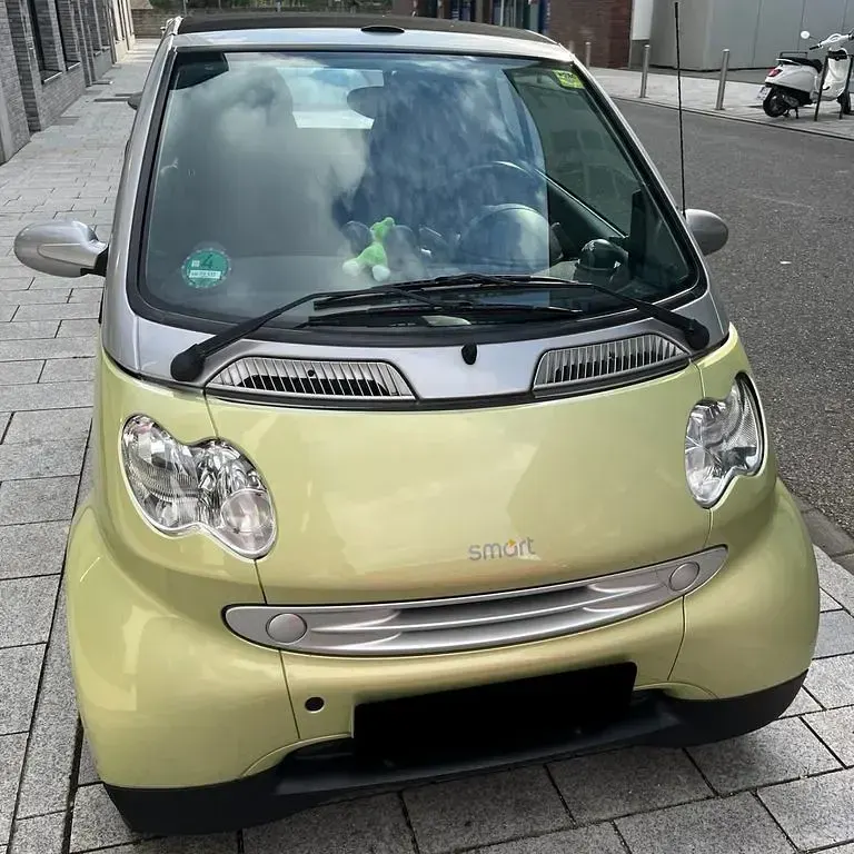Gebraucht Smart ForTwo Cabrio Passion 54 PS (39 kW) 2002 Gelb Cabrio