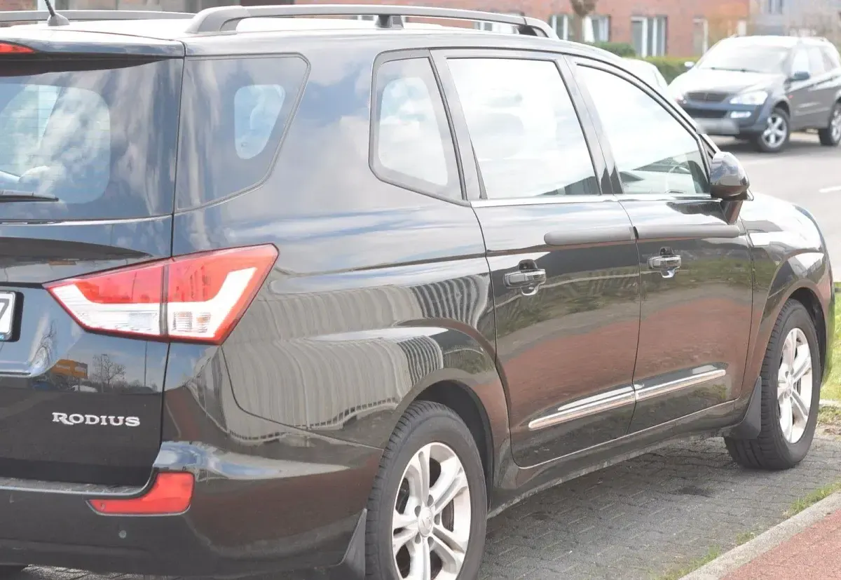 Usata SsangYong Rodius Quartz 178 CV (130 kW) 2017 Nero Monovolume