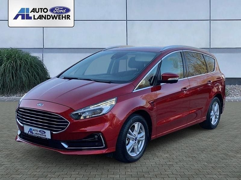Gebraucht Ford S-MAX Titanium 190 PS (139 kW) 2021 Rot Van / Kleinbus