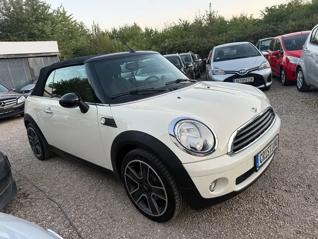 Gebraucht Mini One Cabriolet 98 PS (72 kW) 2010 Weiß Cabrio