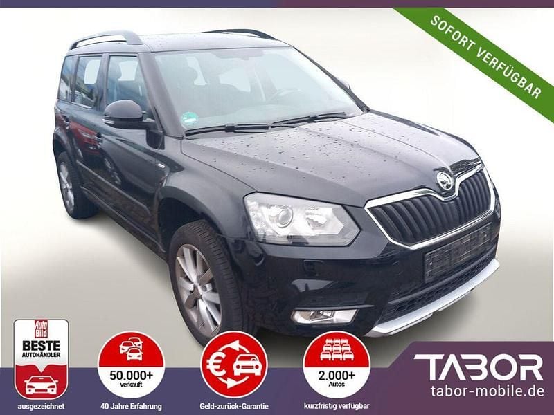 Schwarz Gebraucht 2017 Skoda Yeti Drive SUV | 17.288 € (Etwas zu teuer) - Bild 1/4