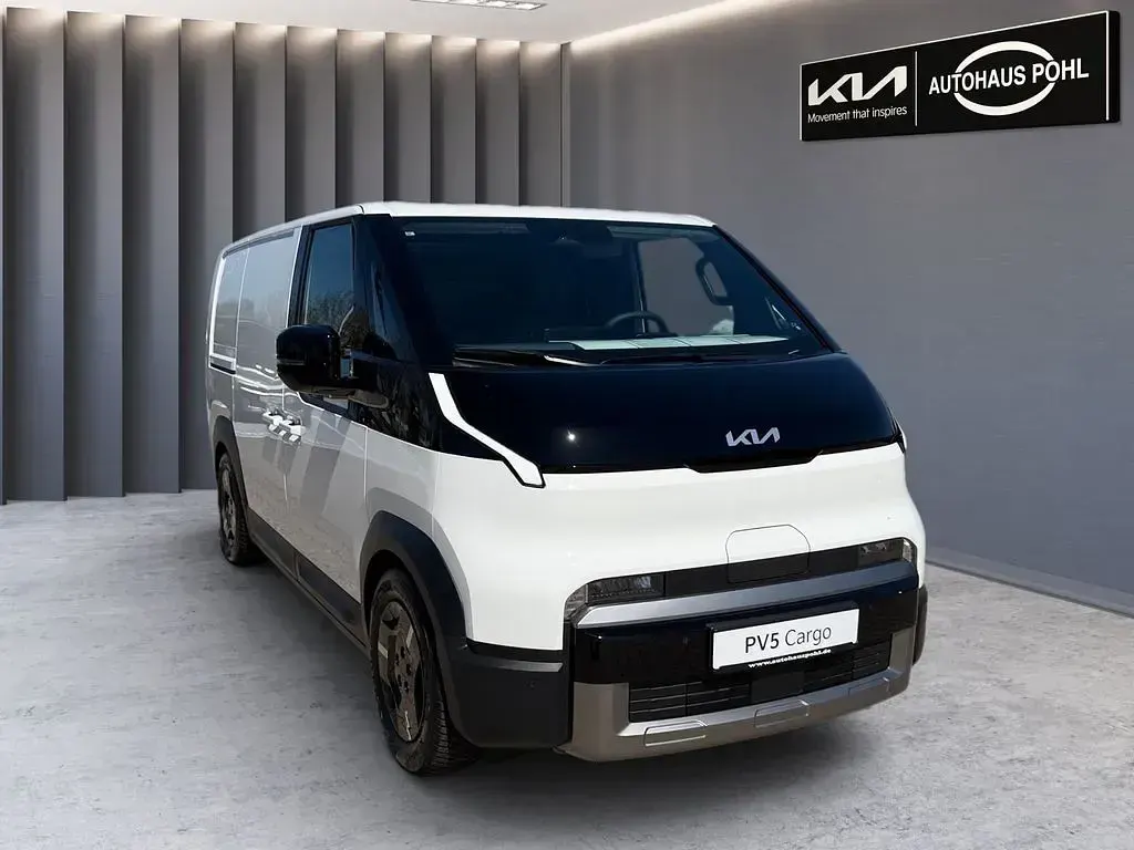 Nowe Kia PV5 Plus 119 kW (163 KM) 2026 Biały Minivan