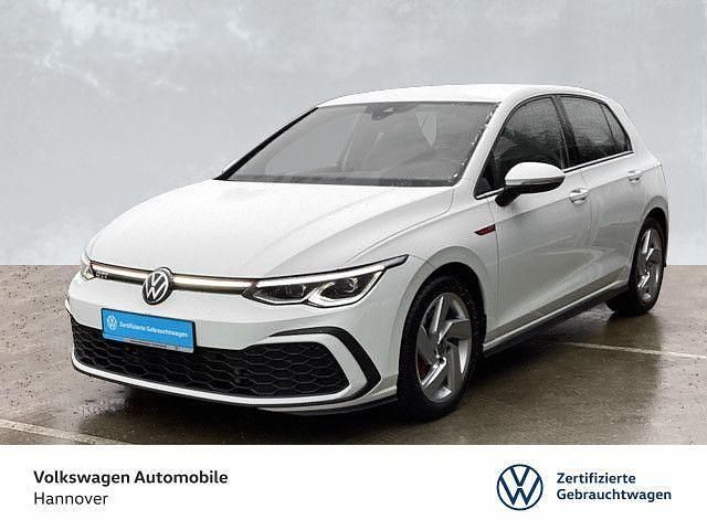Pure white Gebraucht 2023 VW Golf VIII GTI Limousine | 27.650 € (Superpreis) - Bild 1/2
